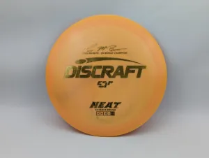 Photo of this disc, ESP, 173-174 g, Orange/Gold Stars, D6443, full size