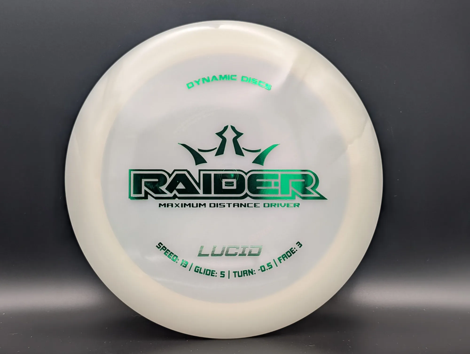 Photo of this disc, Lucid, 174 g, White
