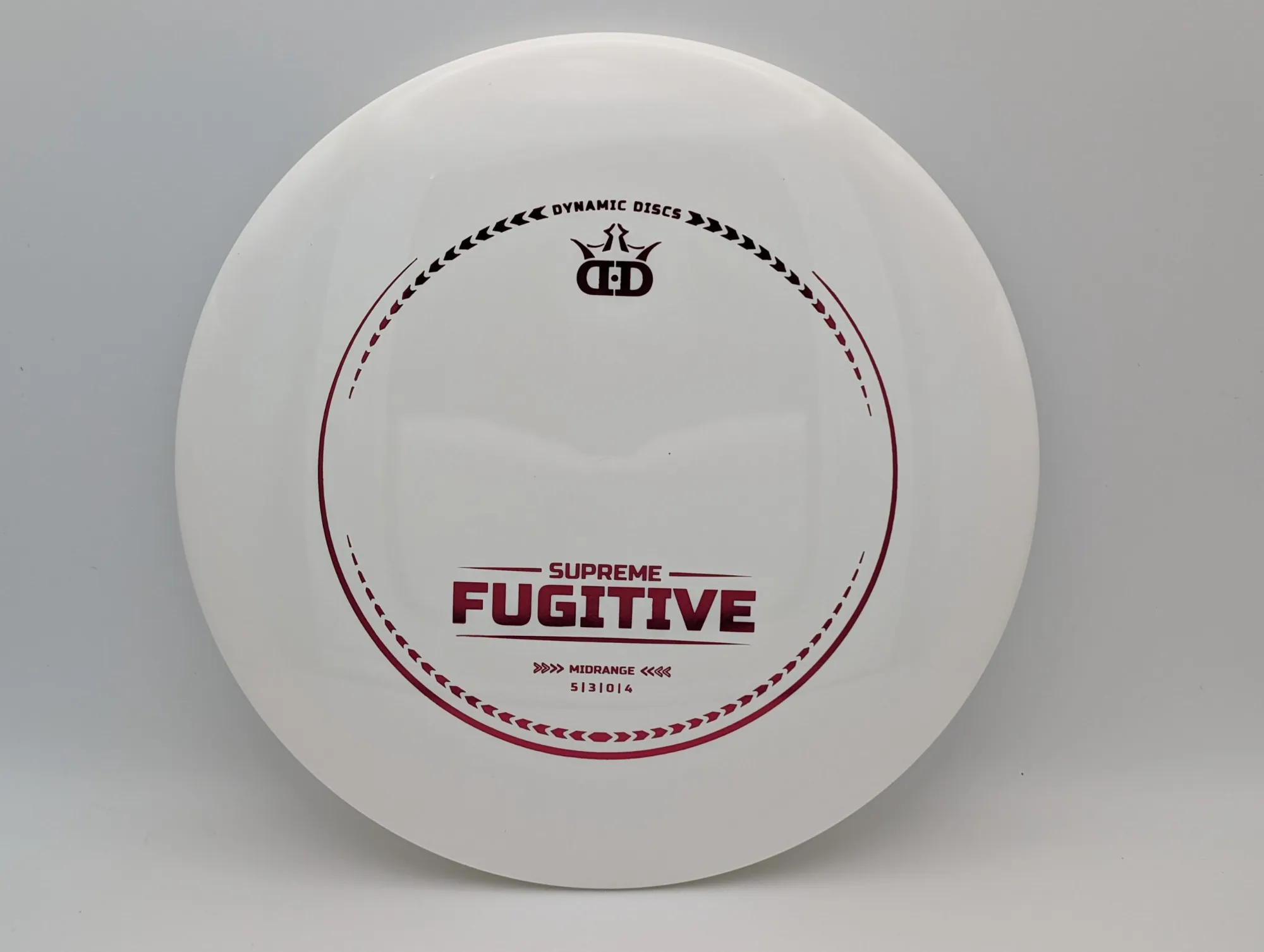 Photo of this disc, Supreme, 173 g, White/Red