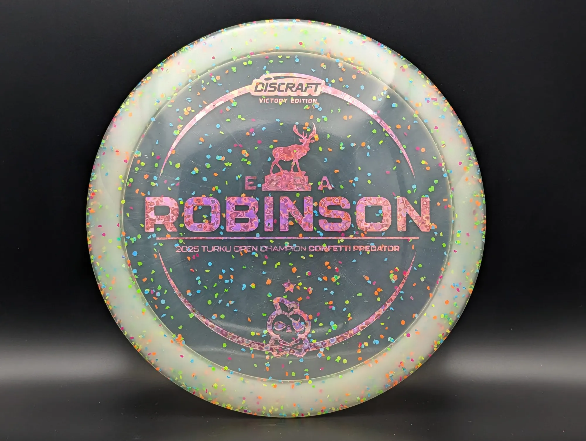 Photo of this disc, Confetti Z, 170-172 g, White/Hearts