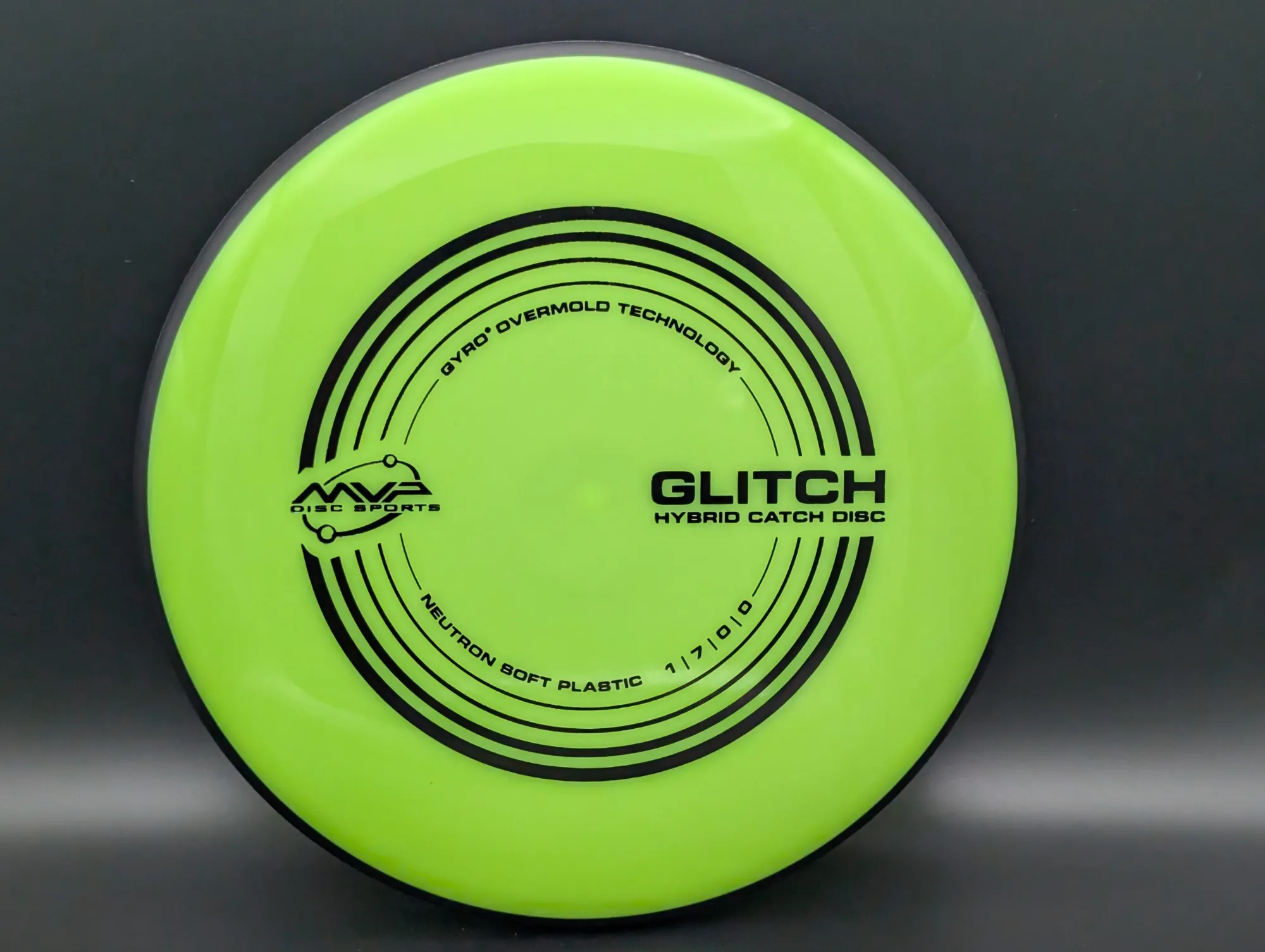 Photo of this disc, Neutron Soft, 145 g, Green
