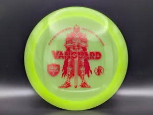 Photo of this disc, Color Glow C-Line, 176 g, Lime/Maroon, full size