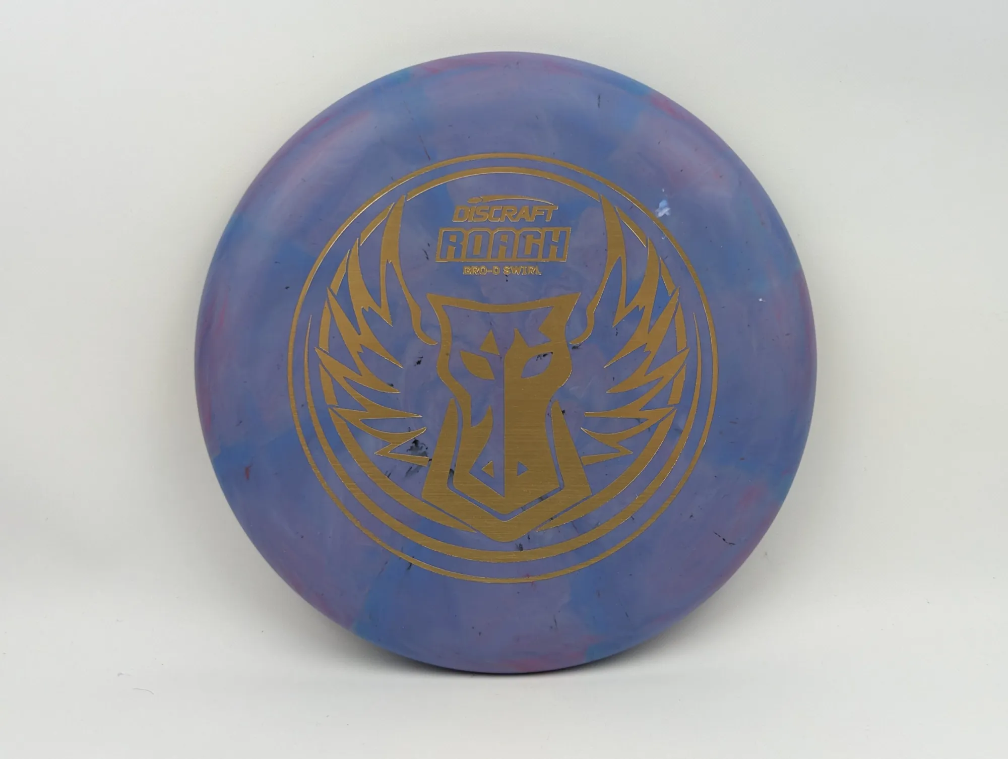 Photo of this disc, Bro-D Swirl, 170-172 g, Purple/Gold, D6888