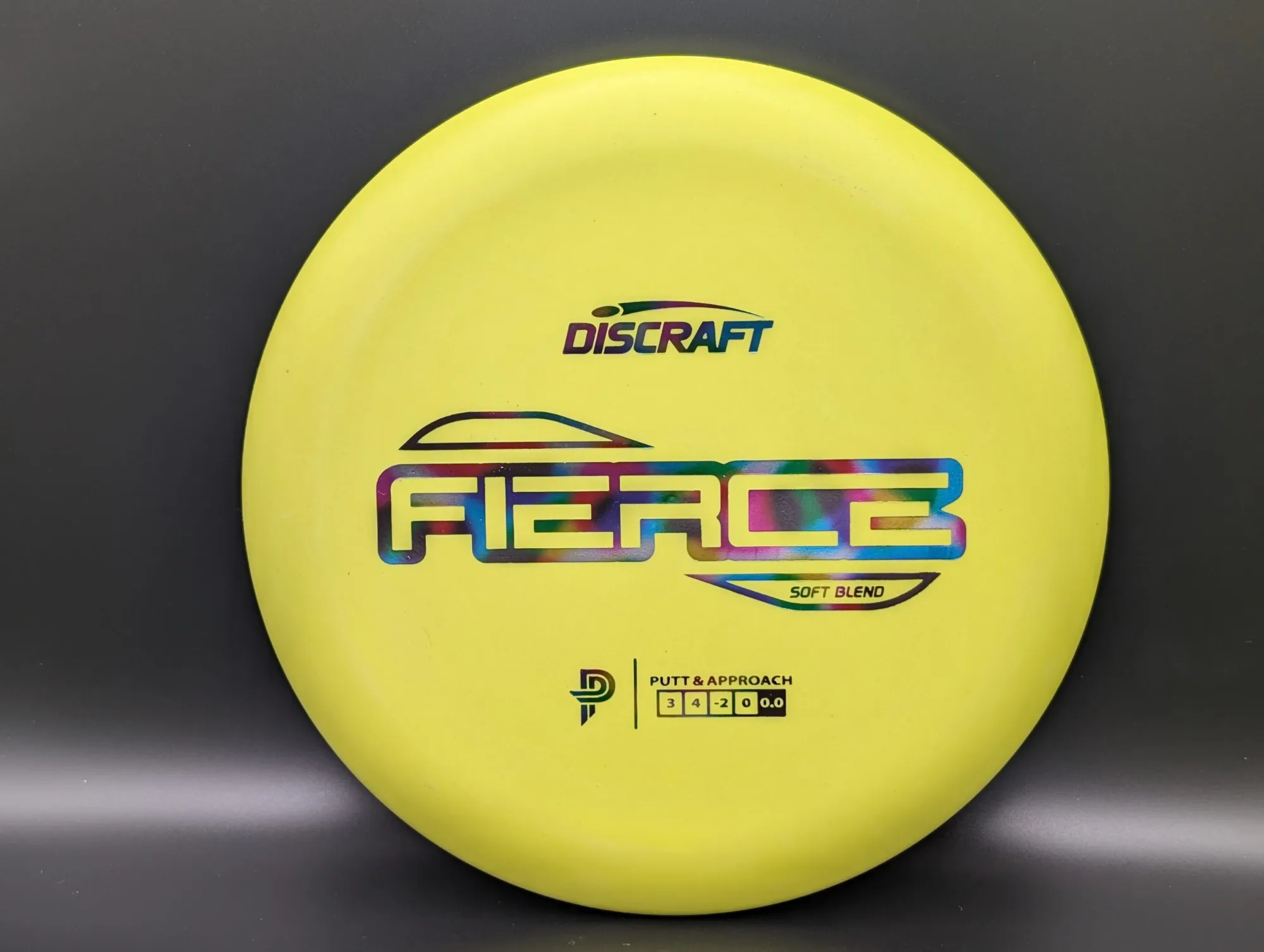 Photo of this disc, Putter Soft, 173-174 g, Yellow/Jellybean