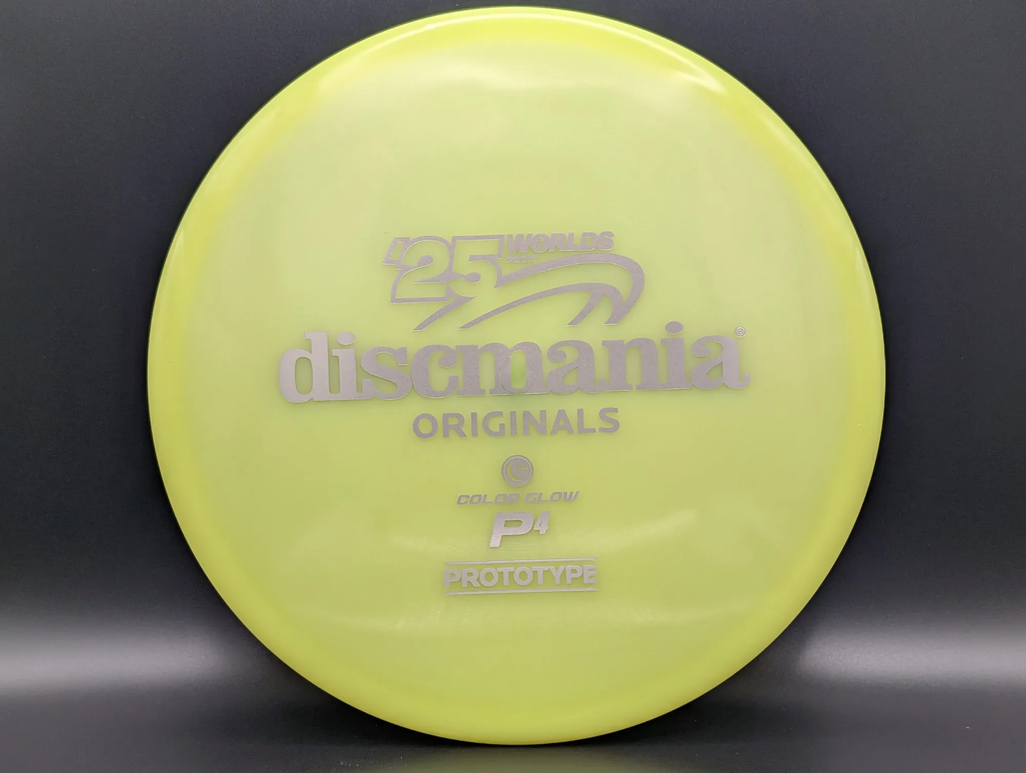 Photo of this disc, Color Glow C-Line, 175 g, Yellow
