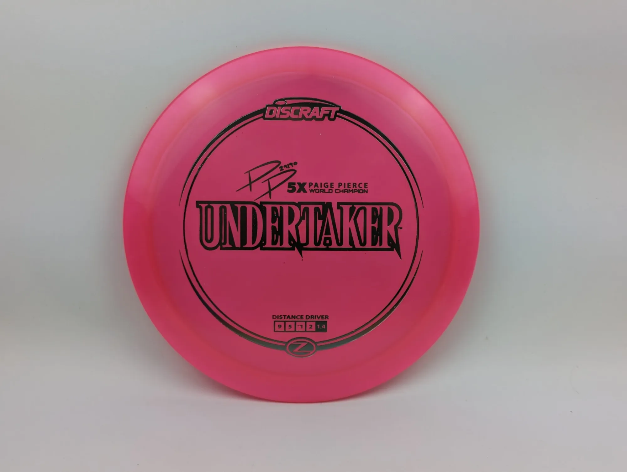 Photo of this disc, Z, 167-169 g, Pink