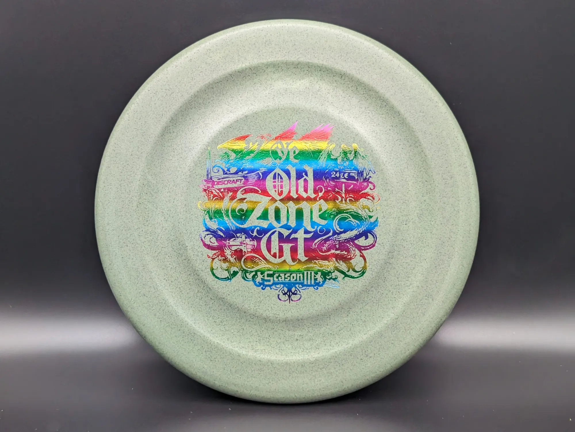 Photo of this disc, Rubber Blend, 174 g, Green-Gray