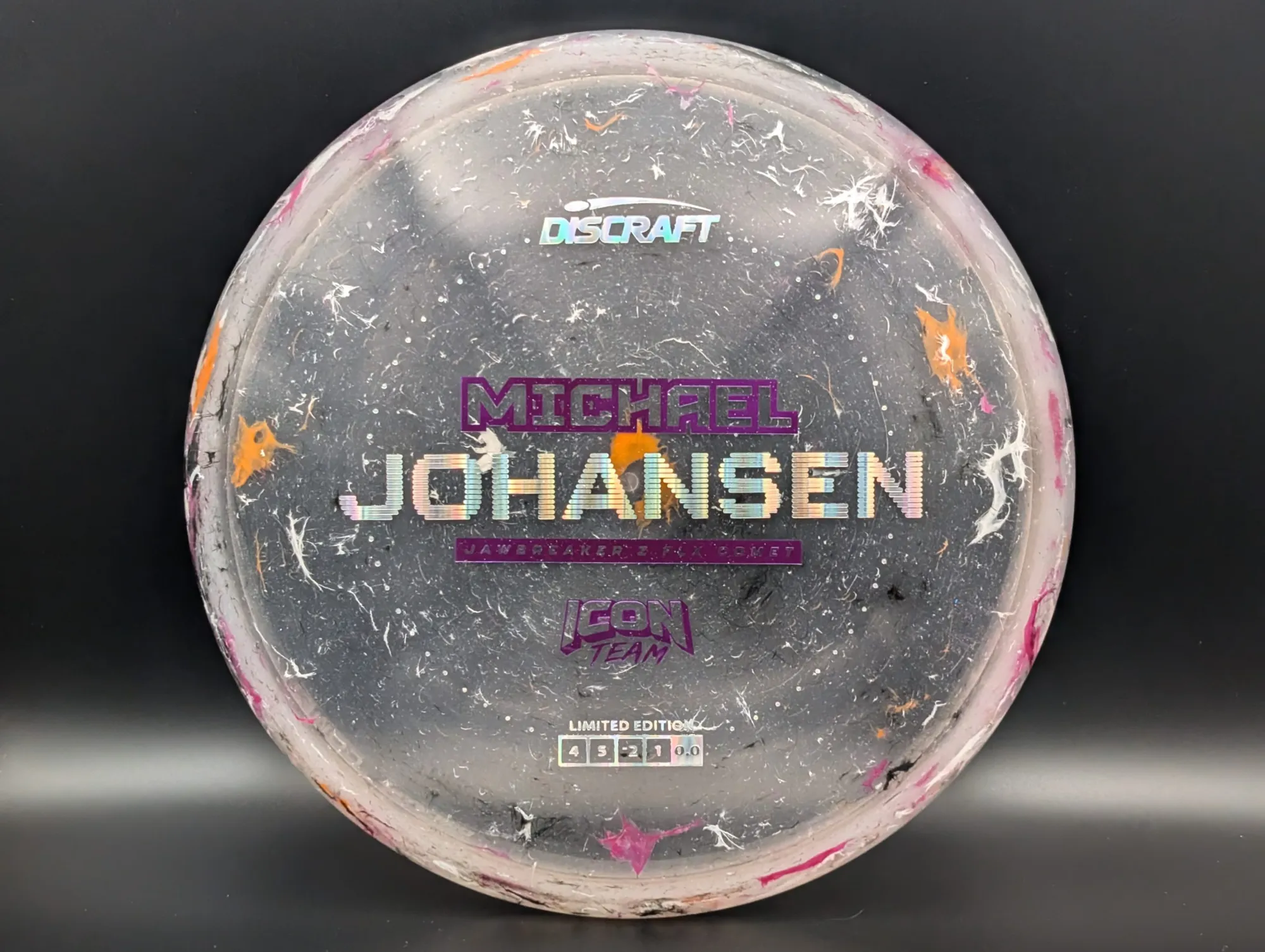 Photo of this disc, Jawbreaker Z FLX, 175-176 g, Clearish