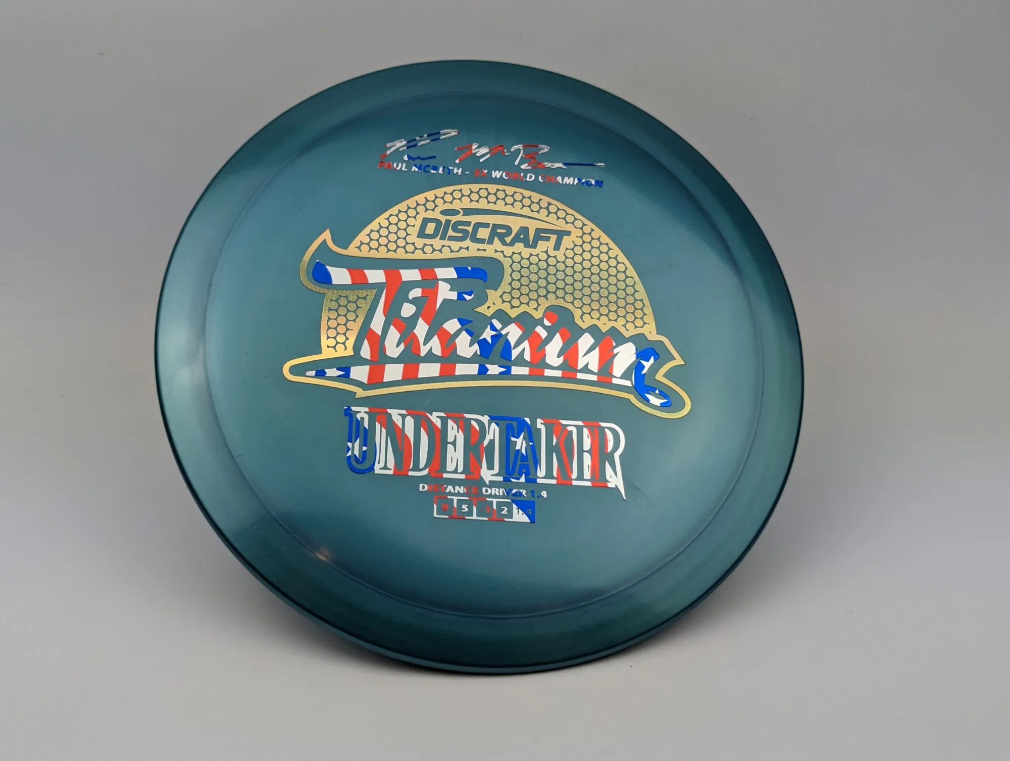 Photo of this disc, Ti, 173-174 g, Blue/USA