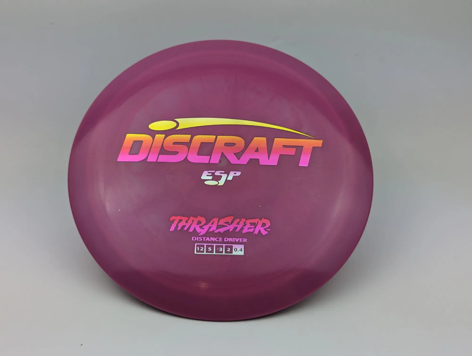 Photo of this disc, ESP, 170-172 g, Purpley/Sunset, D4657
