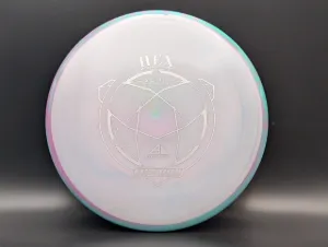 Photo of this disc, Fission, 161 g, Purpleish/Teal-Purple, full size