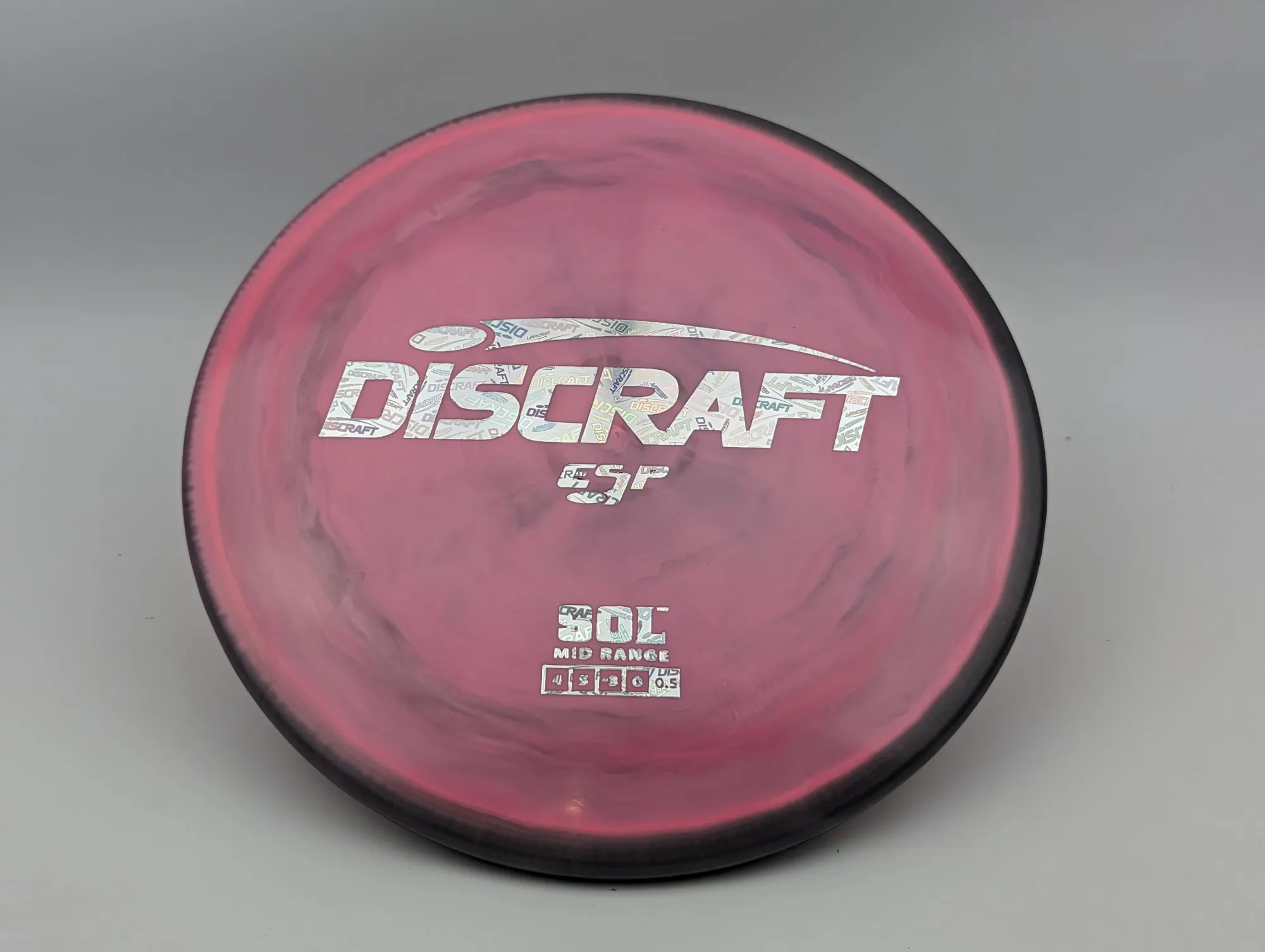 Photo of this disc, ESP, 173-174 g, Pink/Discraft