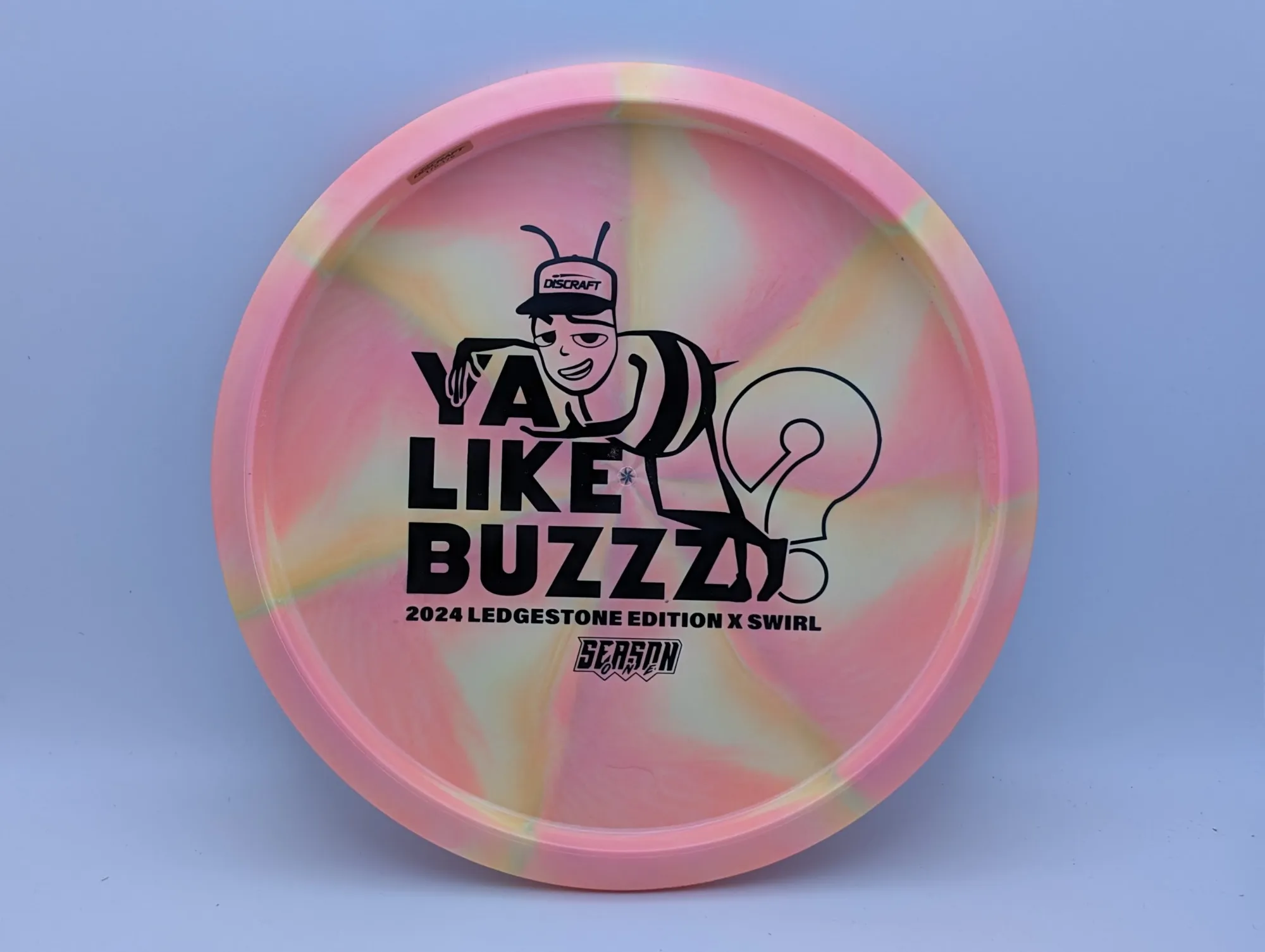Photo of this disc, X Swirl, 175 g, Light Pick/Black