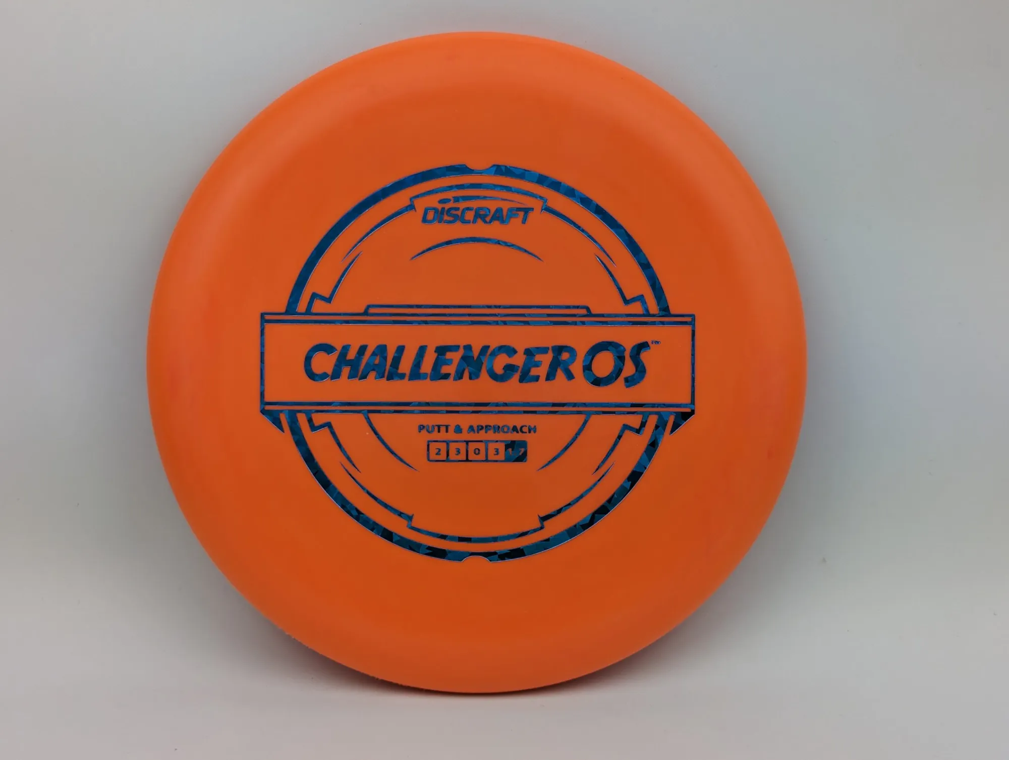 Photo of this disc, Putter Line, 175 g, Orange/Blue, D6977