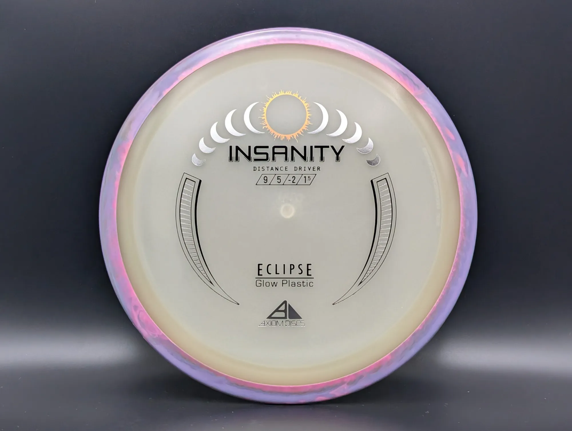 Photo of this disc, Eclipse, 173 g, Purple