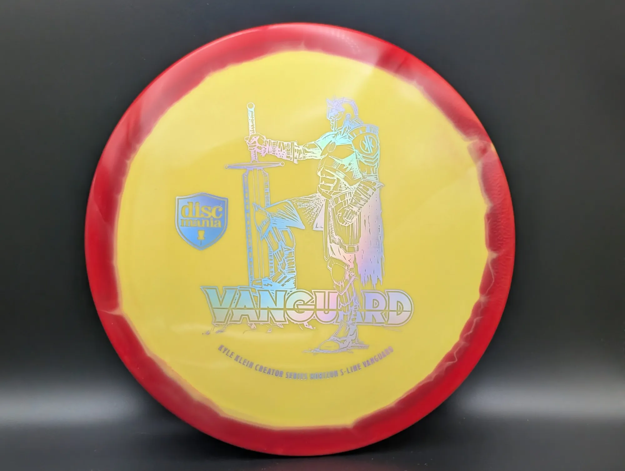 Photo of this disc, Horizon S-Line, 174 g, Yellow/Red