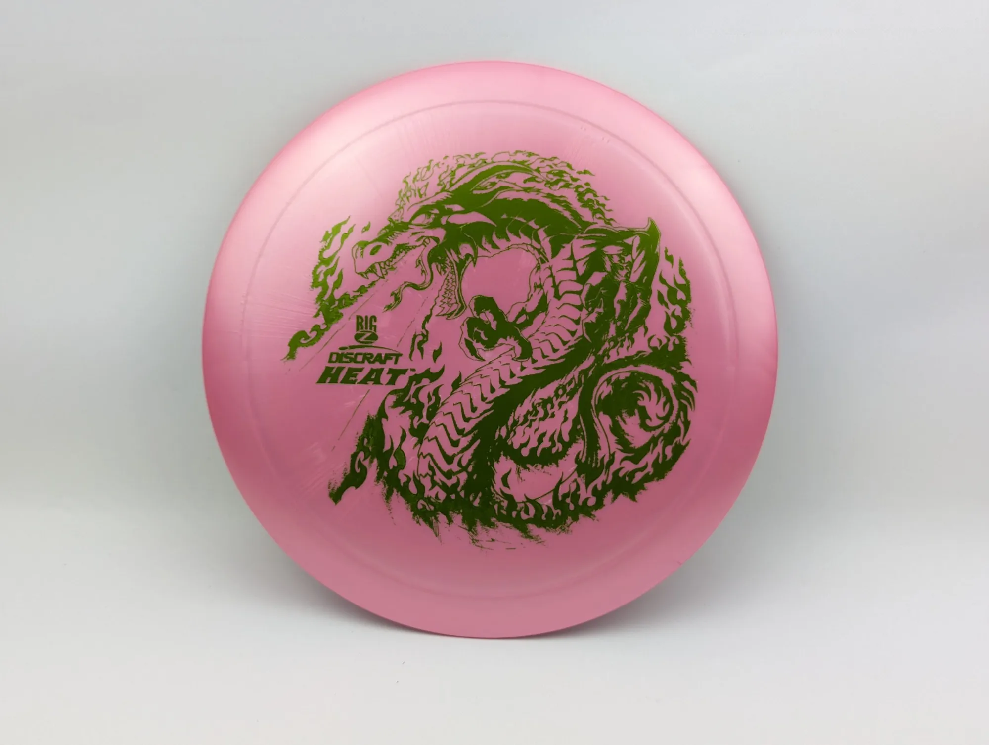 Photo of this disc, Big Z, 160-163 g, Pink/Green, D6433