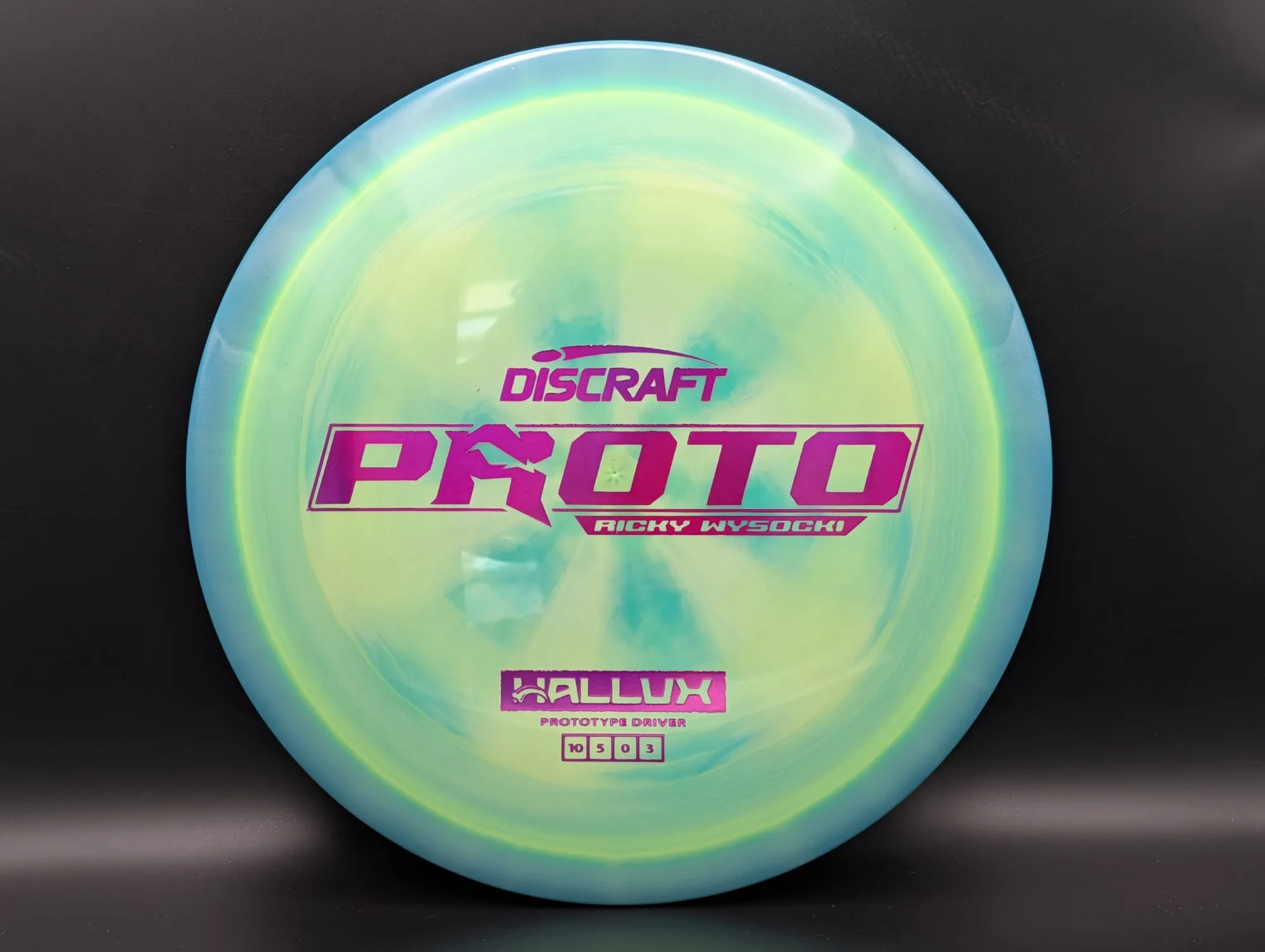 Photo of this disc, Proto, 174 g, Green-Blue