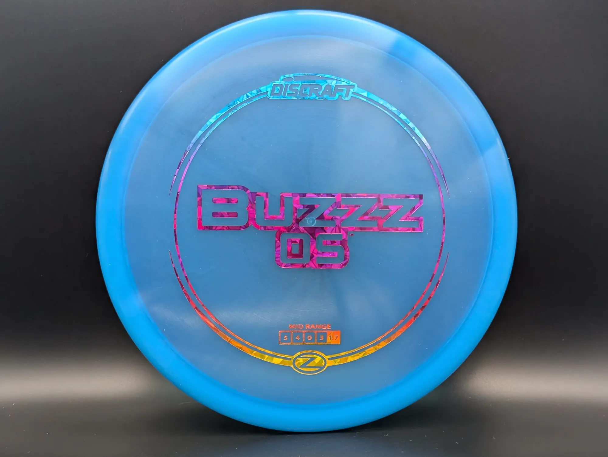 Photo of this disc, Z, 167-169 g, Blue