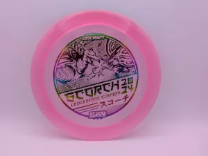 Photo of this disc, CryZtal, 173-174 g, Pink/Rainbow, full size
