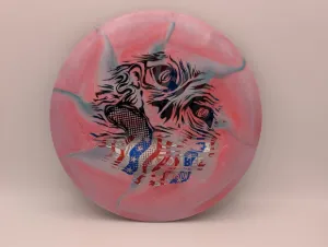 Photo of this disc, ESP Swirl, 177 g+, Pink/USA, full size