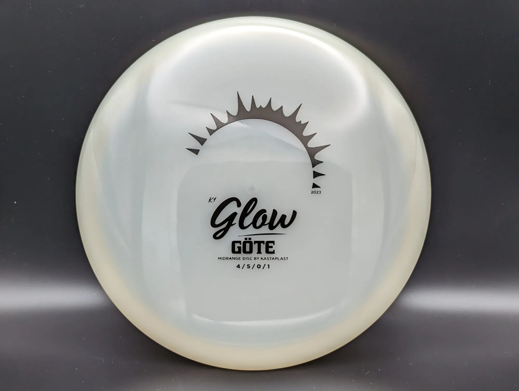 Photo of this disc, K1 Glow, 174 g, Glow/Black