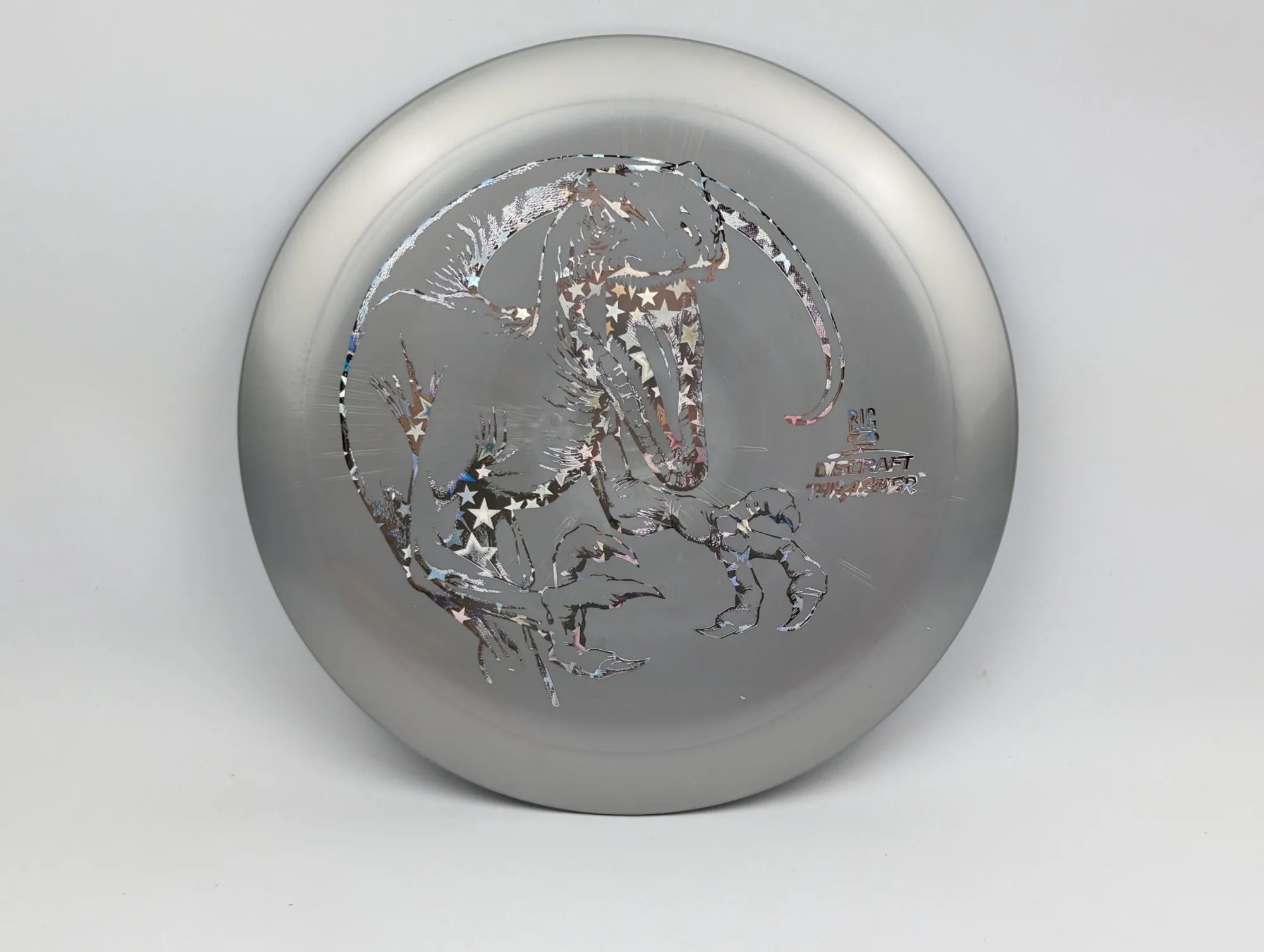Photo of this disc, Big Z, 170-172 g, Gray/Stars, D7002