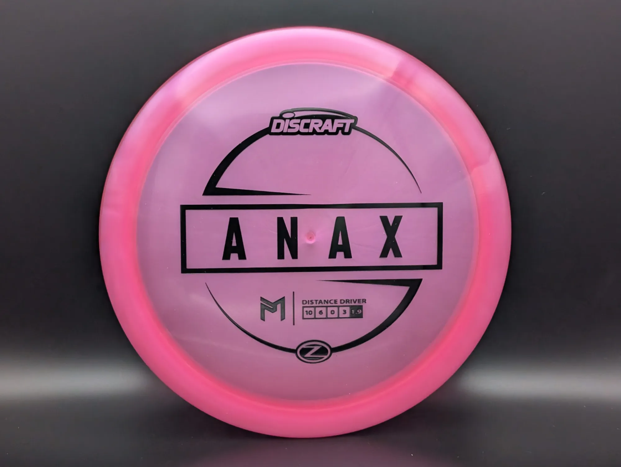 Photo of this disc, Z, 167-169 g, Pink