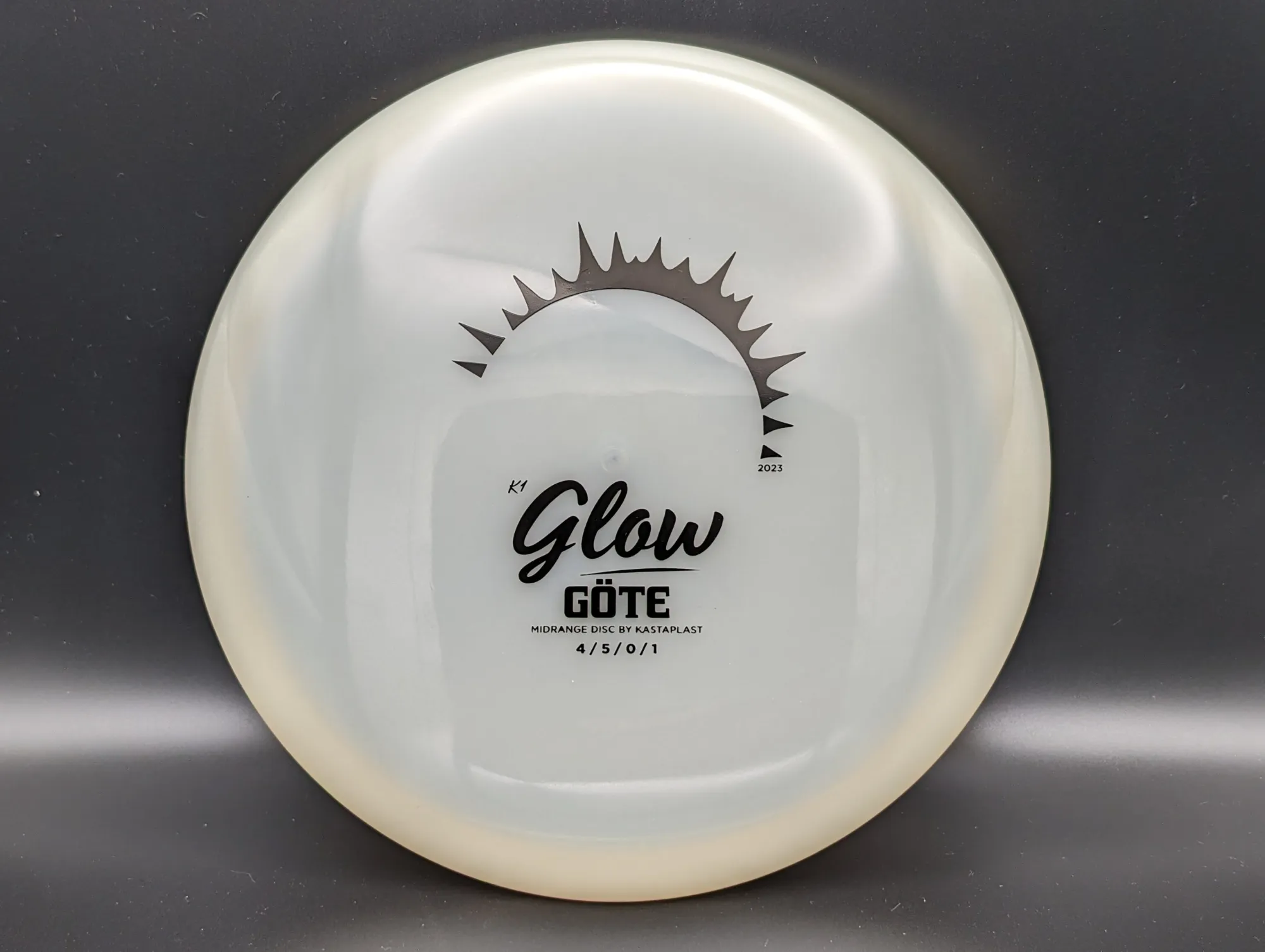 Photo of this disc, K1 Glow, 175 g, Glow/Black