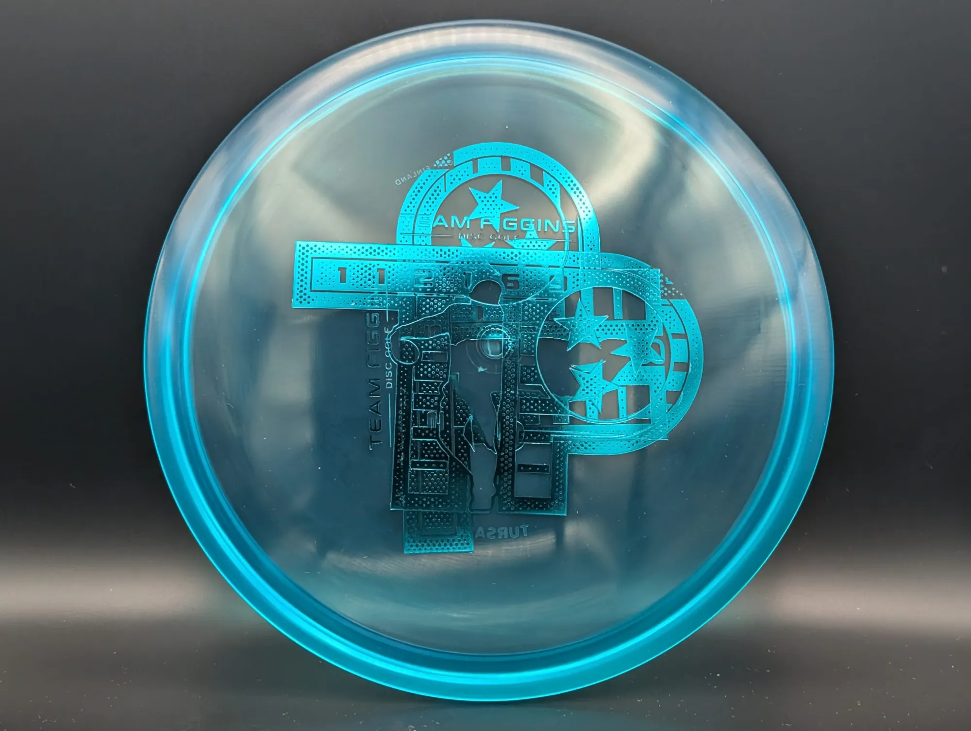 Photo of this disc, VIP Ice, 180 g, Blue/Blue Double Stamp