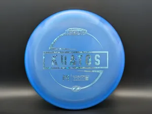 Photo of this disc, Z, 173-174 g, Blue/Snowflakes, full size