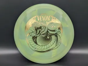 Photo of this disc, ESP Swirl, 170-172 g, Green/Gold, full size