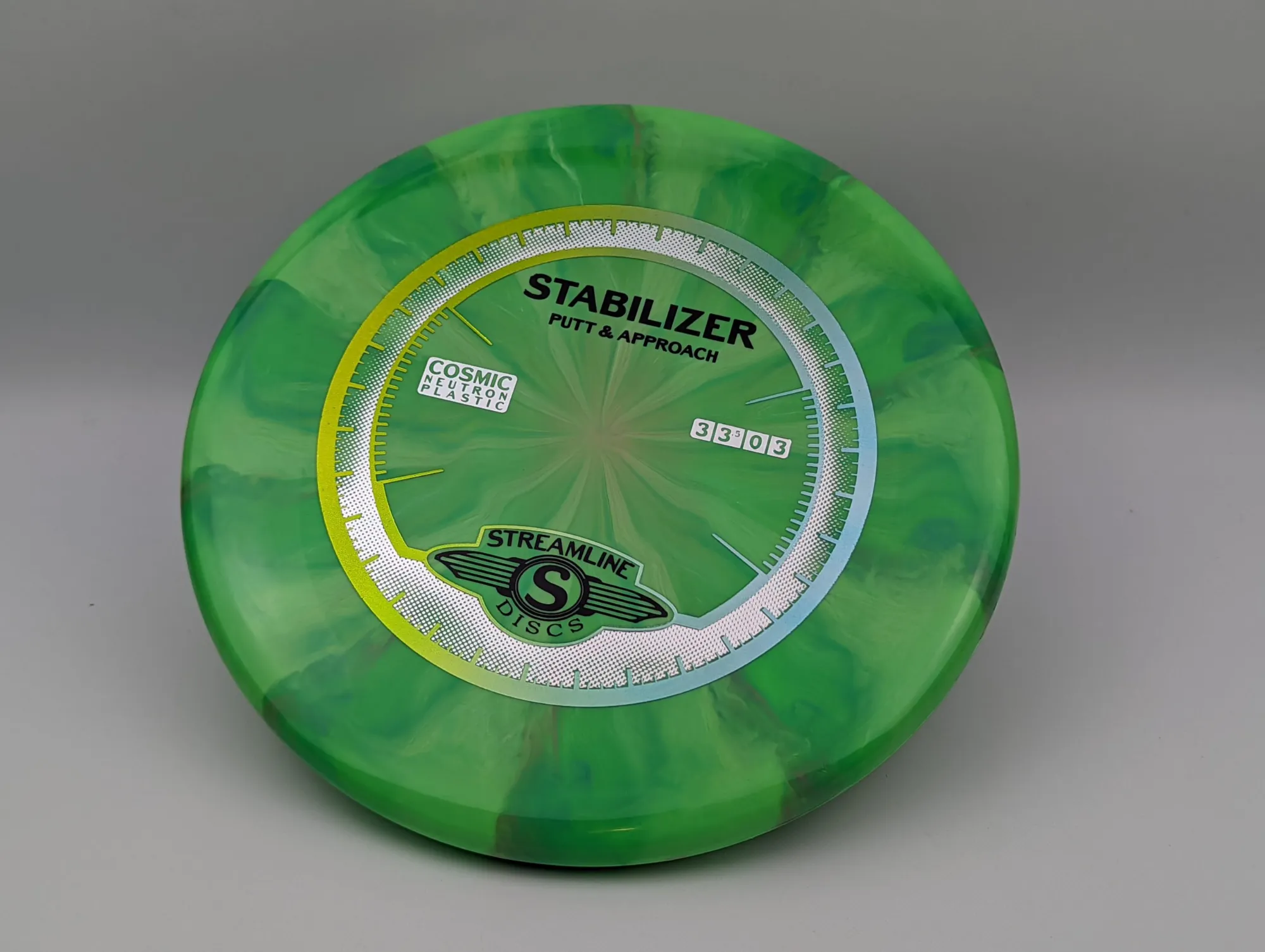 Photo of this disc, Cosmic Neutron, 169 g