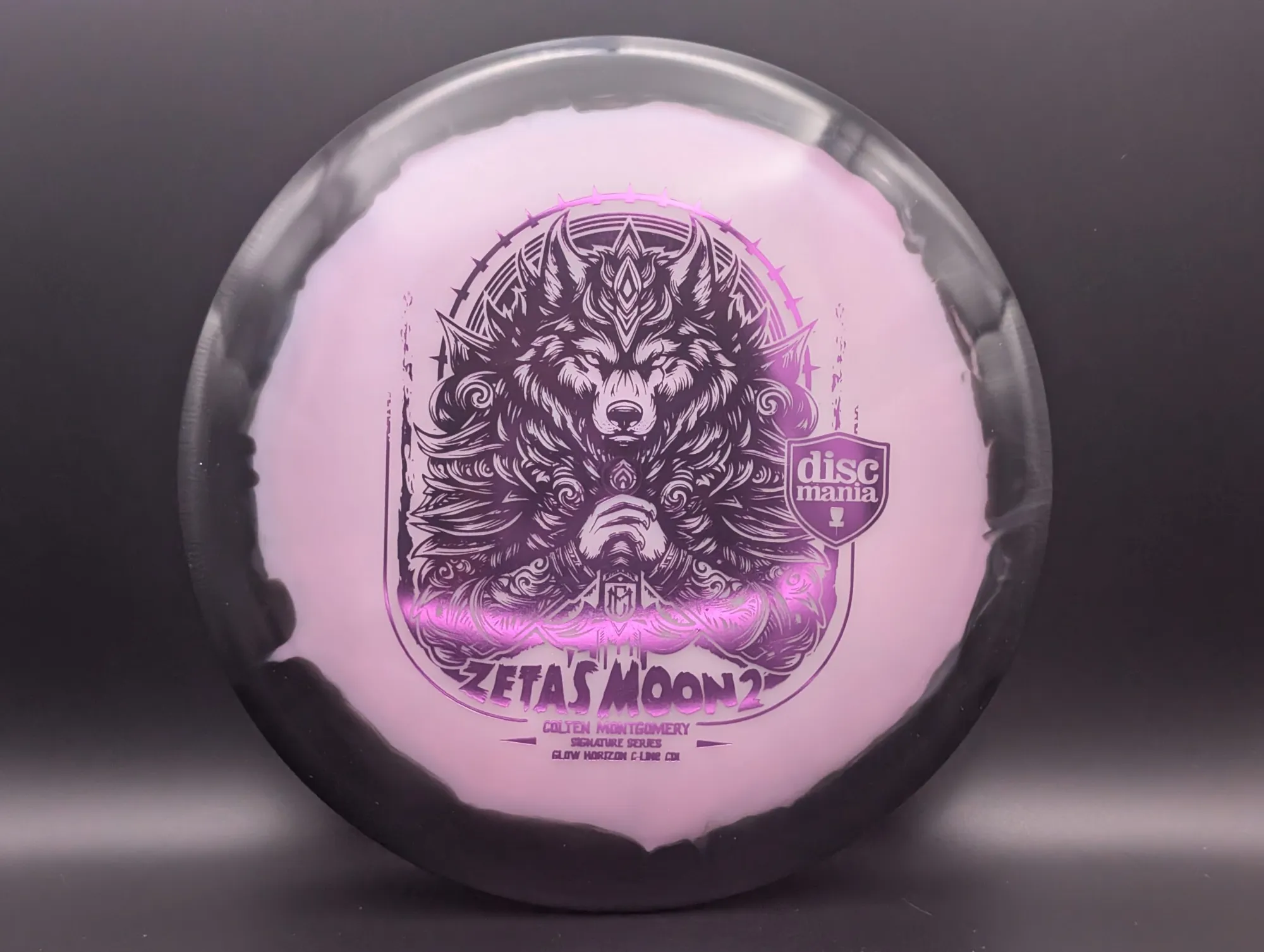Photo of this disc, Glow Horizon C-Line, 173 g, Pink/Black 2