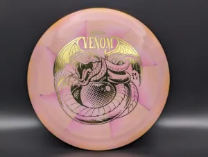Photo of this disc, ESP Swirl, 170-172 g, Peach/Gold, full size