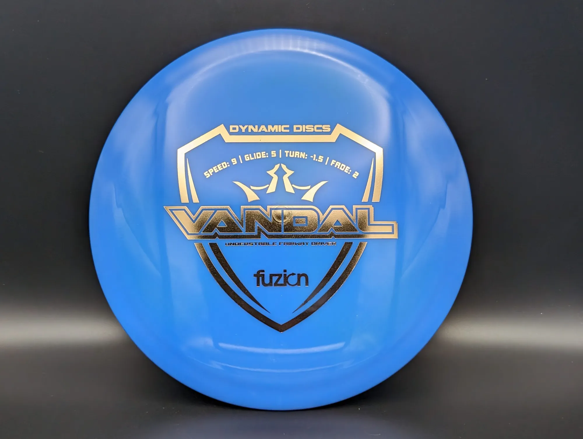 Photo of this disc, Fuzion, 174 g, Blue