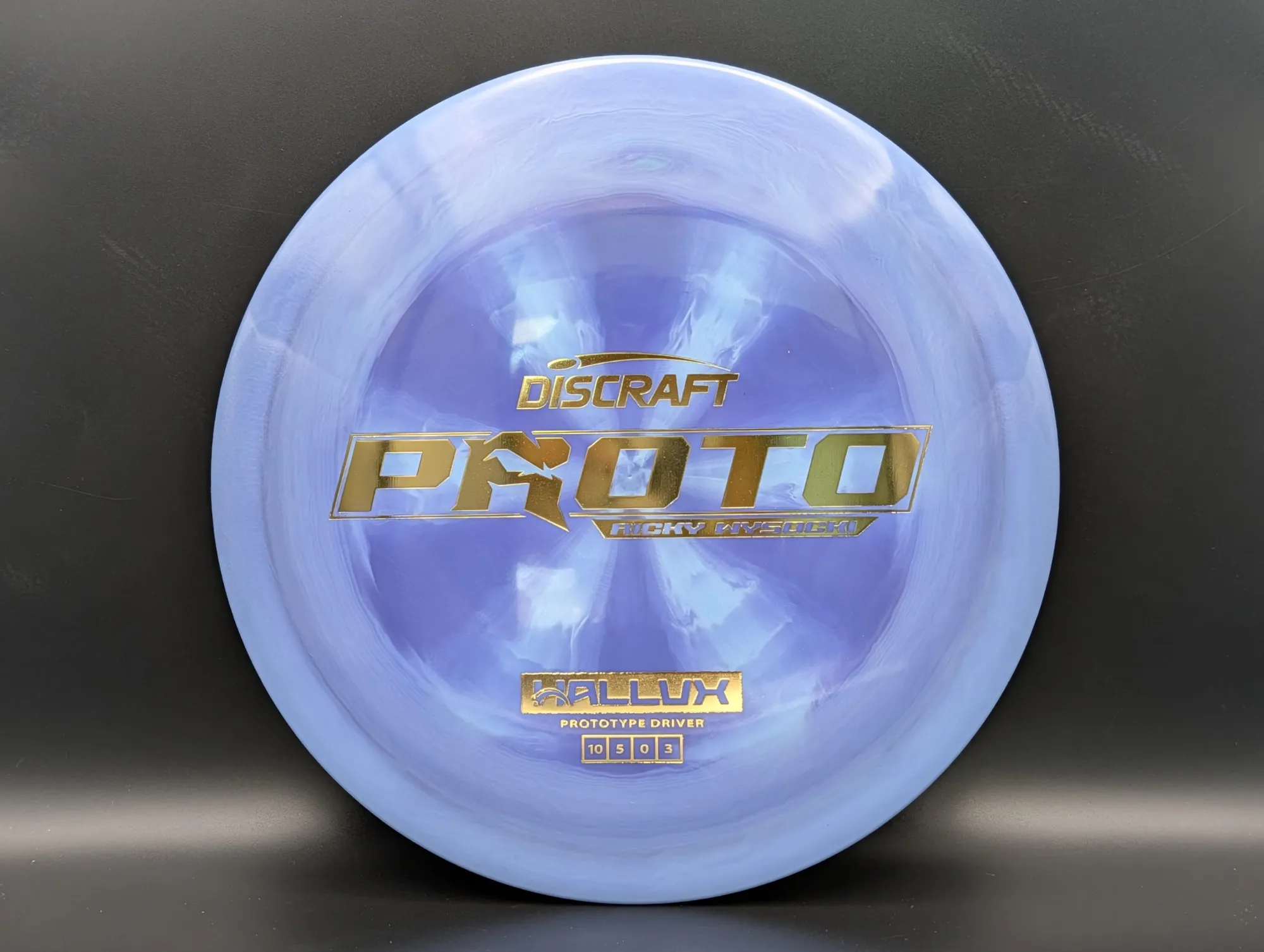 Photo of this disc, Proto, 174 g, Purple-Blue