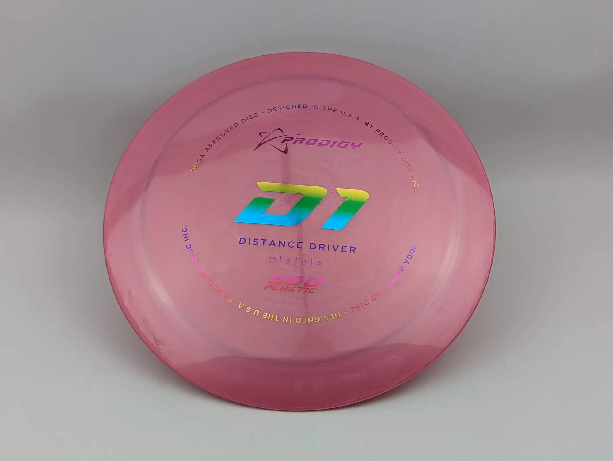 Photo of this disc, 500, 174 g