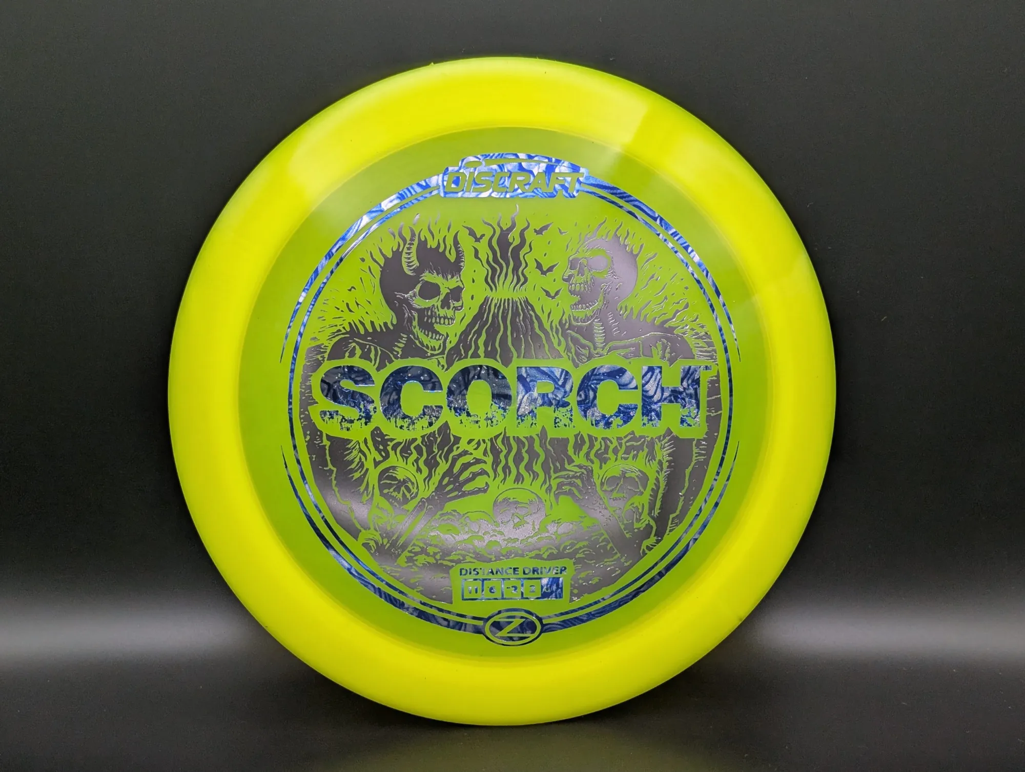 Photo of this disc, Z, 170-172 g, Yellow/Silver