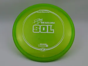 Photo of this disc, Z, 173-174 g, Green/White, full size