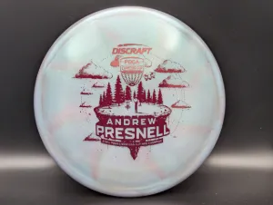 Photo of this disc, Z Swirl Colorshift, 177 g+, Purple-Gray/Dark Red, full size
