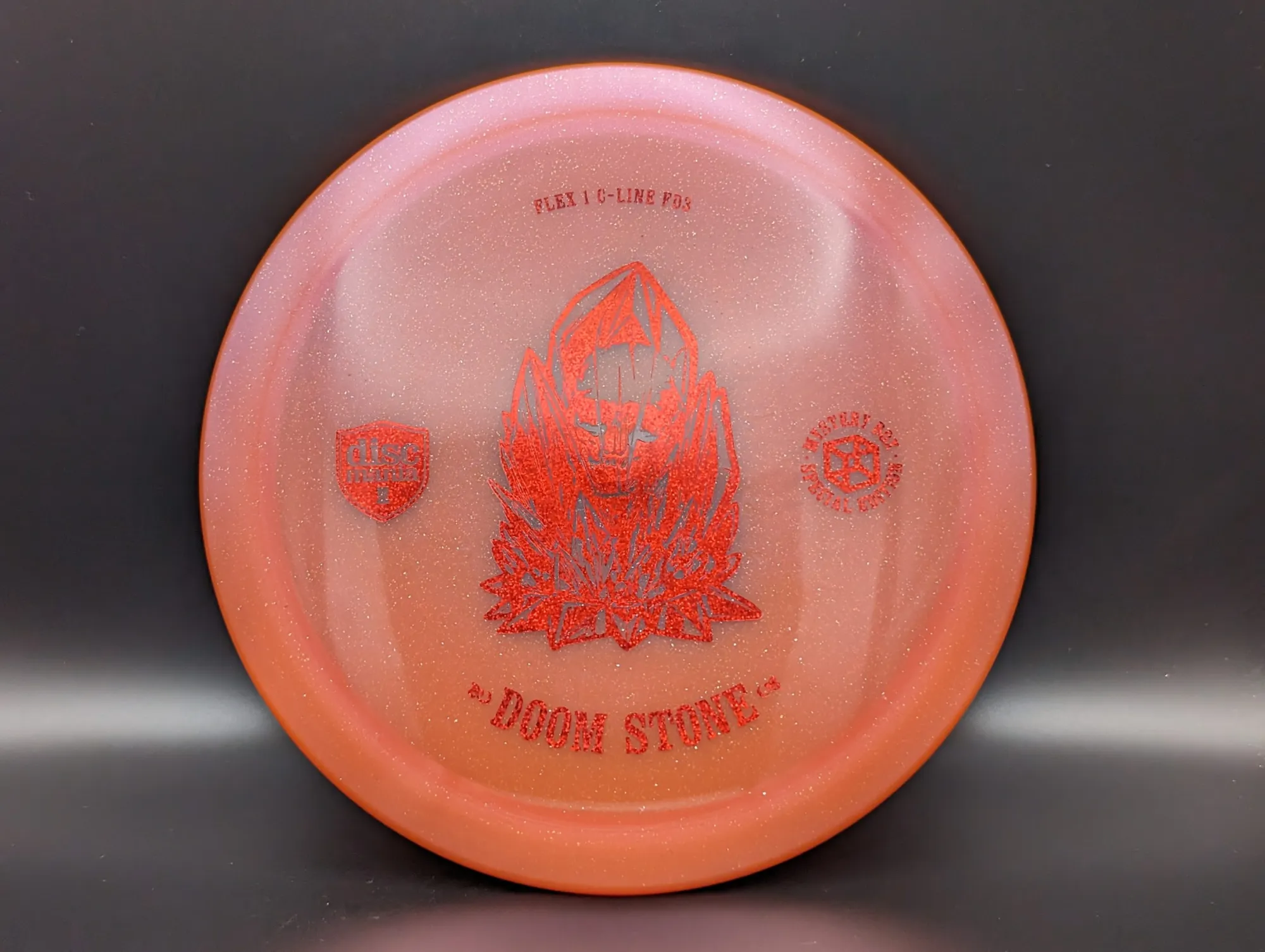 Photo of this disc, Flex 1 C-Line, 176 g, Orange/Red 2