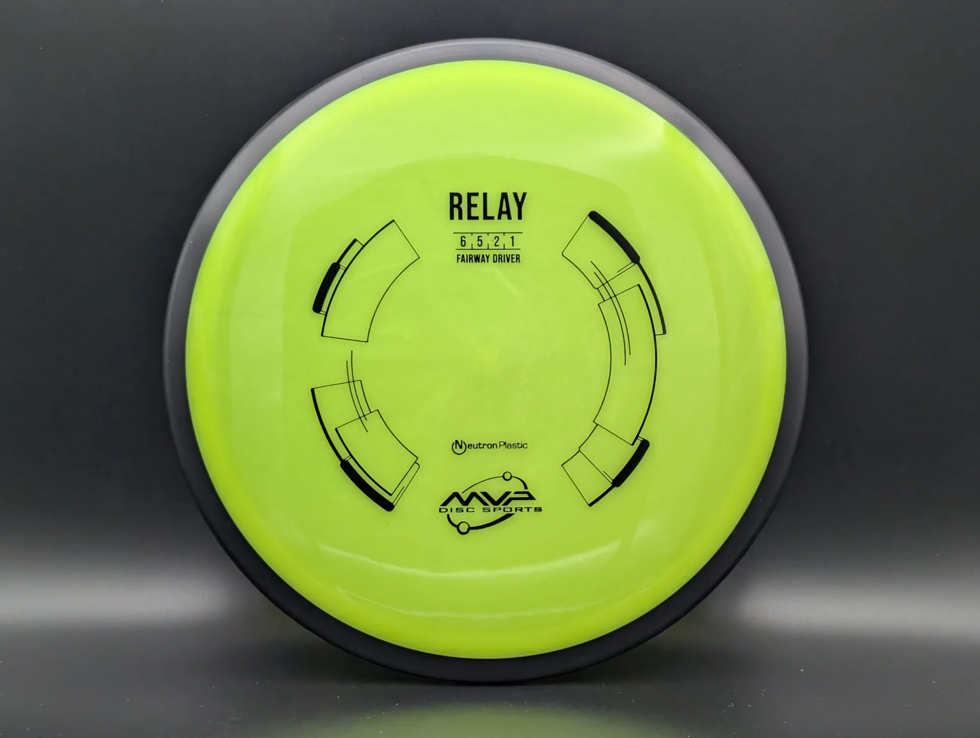 Photo of this disc, Neutron, 161 g, Green