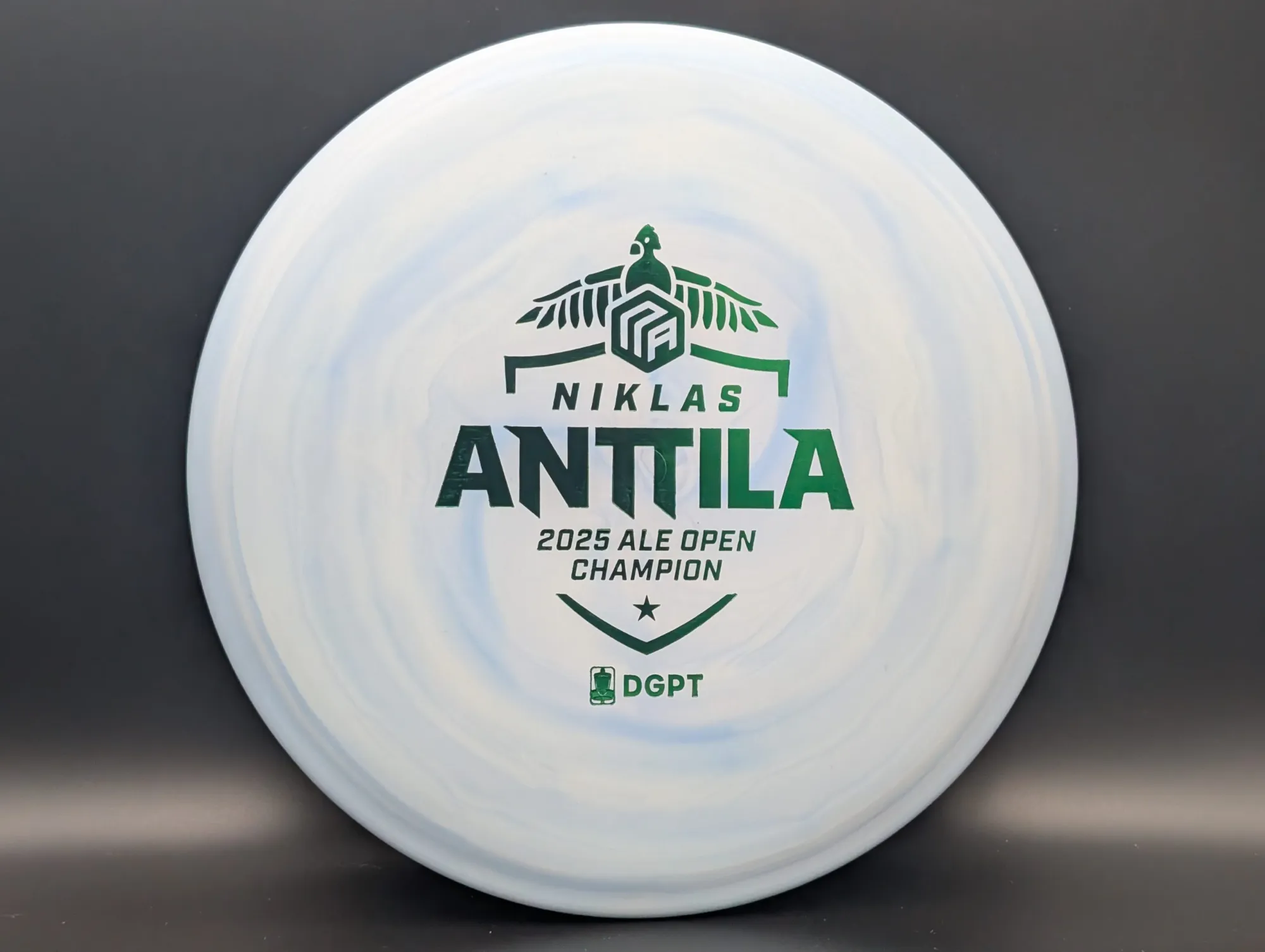 Photo of this disc, P-Line (Flex 2), 180 g, Pale Blue Swirl