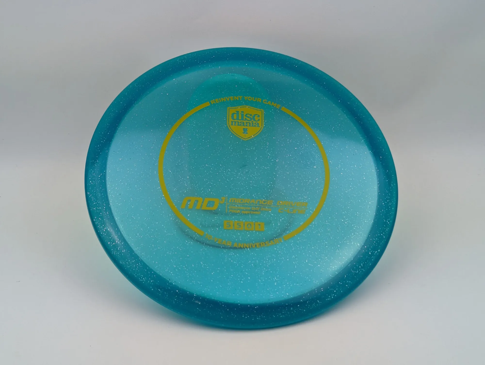 Photo of this disc, Metal Flake C-Line, 177 g