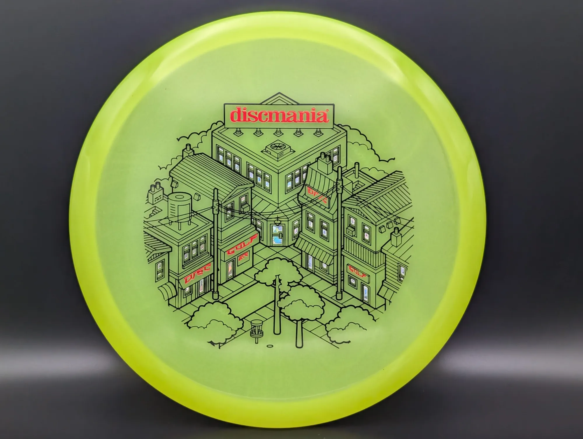 Photo of this disc, Color Glow C-Line, 178 g, Yellow, D9506