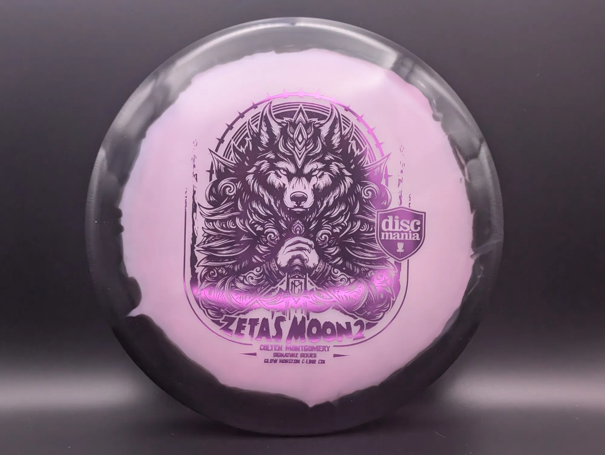 Photo of this disc, Glow Horizon C-Line, 173 g, Pink/Black