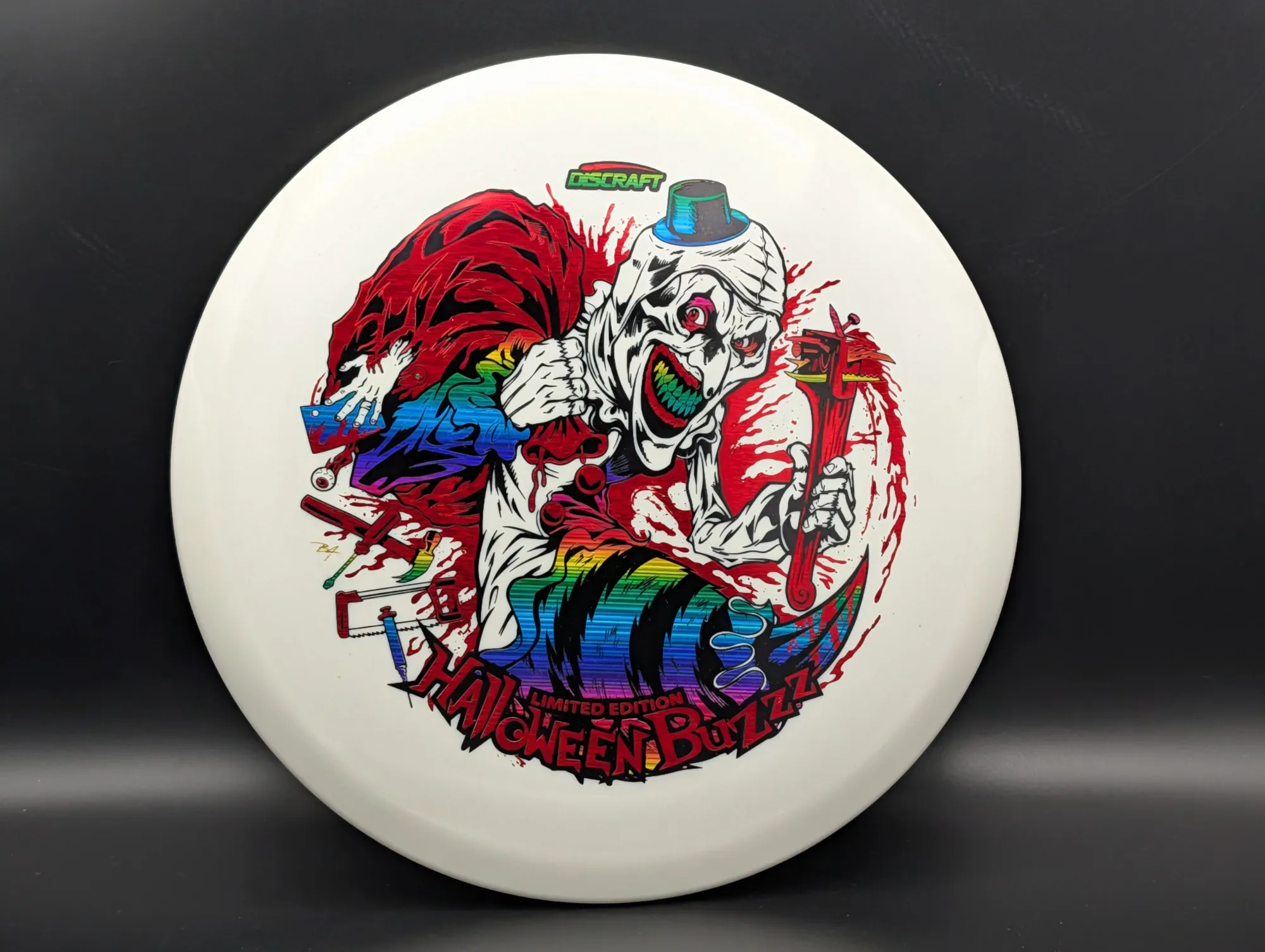 Photo of this disc, Glo, 177 g+, Red/Rainbow
