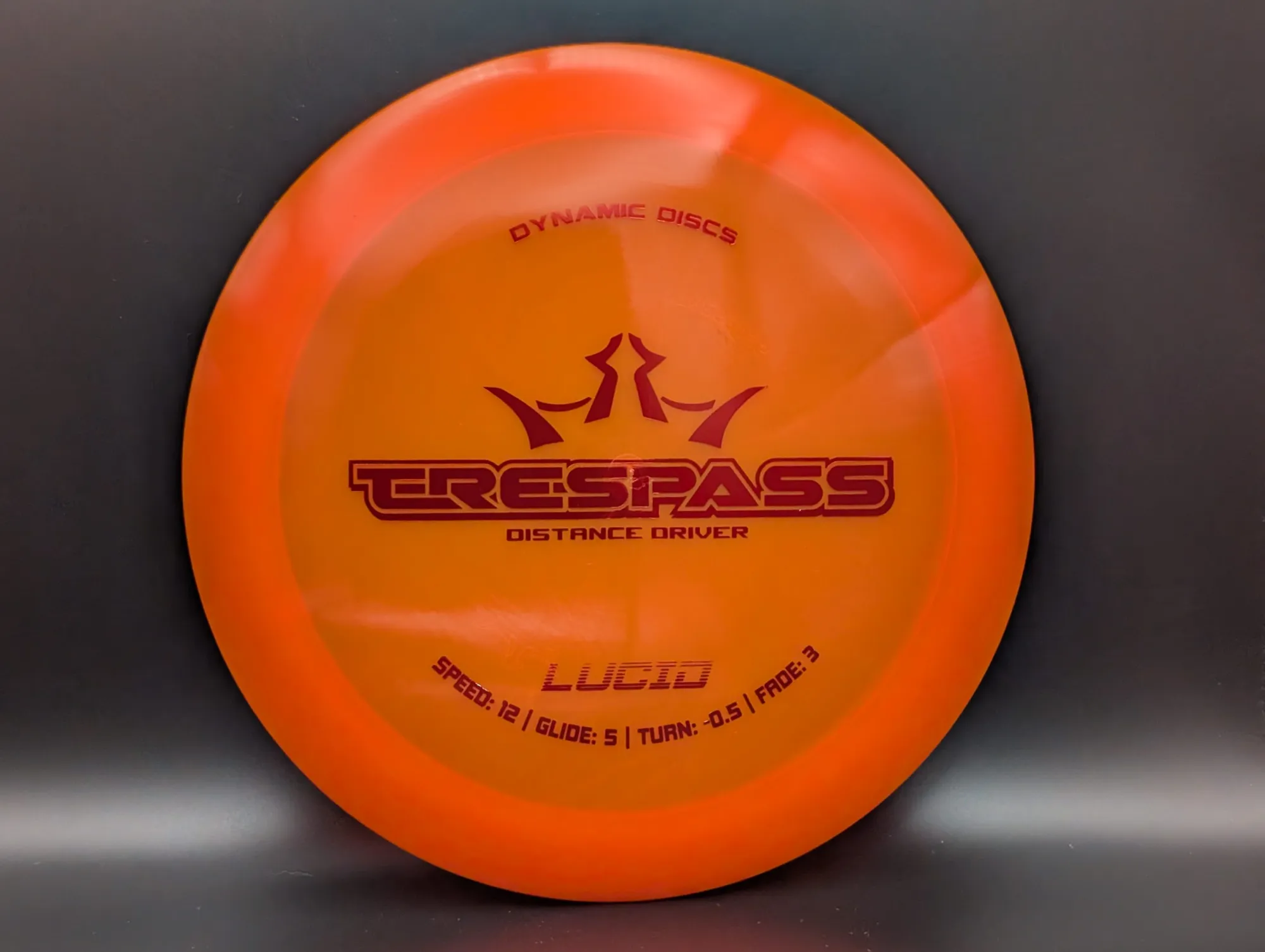 Photo of this disc, Lucid, 173 g, Orange