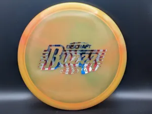 Photo of this disc, Z Swirl, 177 g+, Orange/USA, full size
